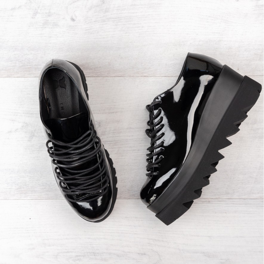 Pantofi - .Lyon - Liquid Black